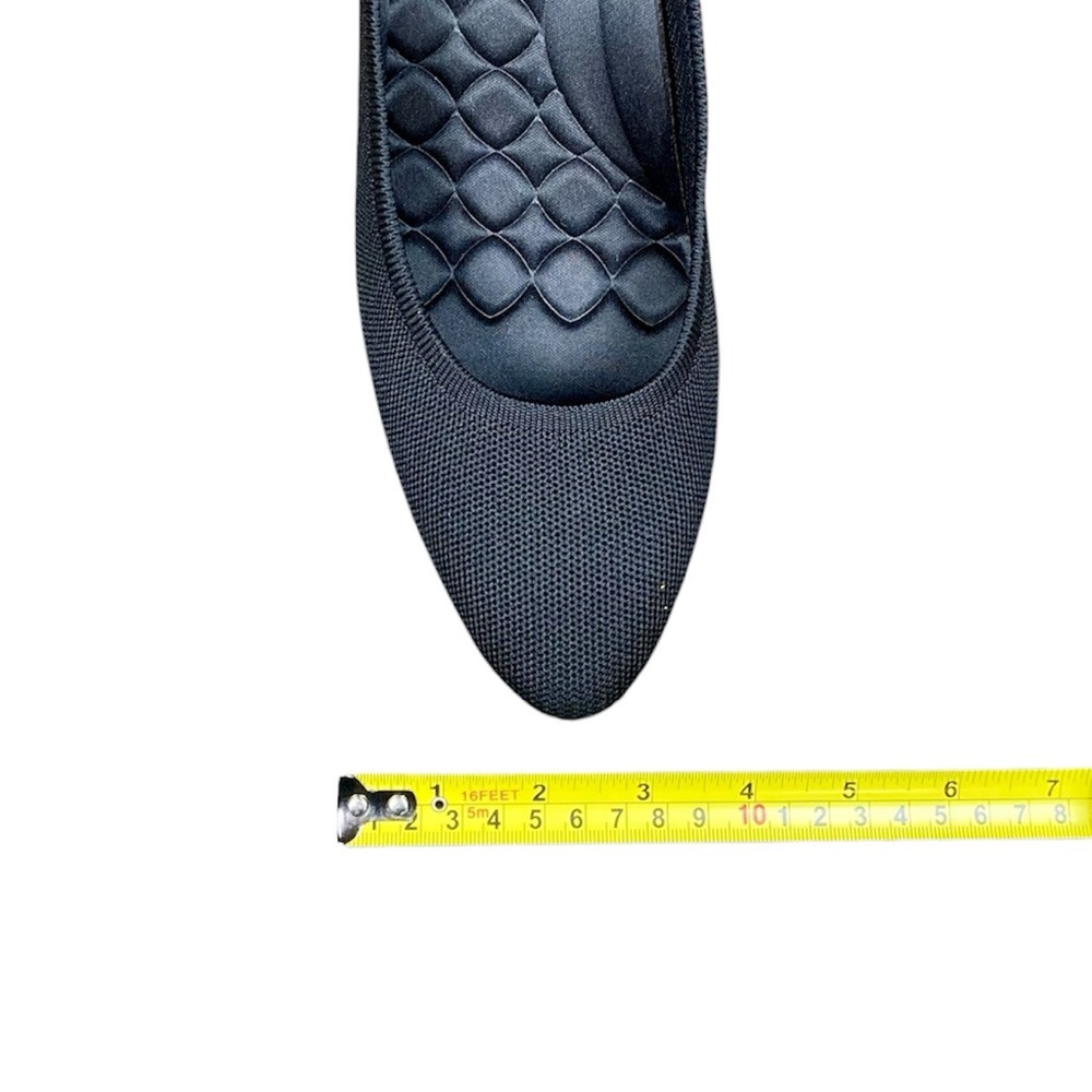 Vivaia Pointed-Toe Stress FREE Chunky Heels (Georgia) Black Size 10.5 - Picture 13 of 14